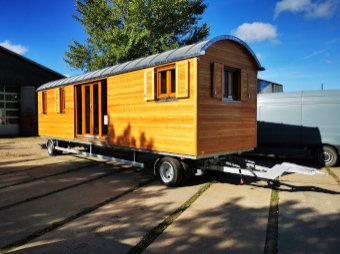 Zirkuswagen Tiny House mit Straßenzulassung